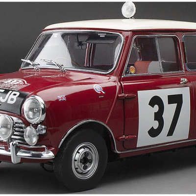 Paddy Hopkirk 1:12 Mini Cooper S #37 Winner Rally Monte Carlo 1964