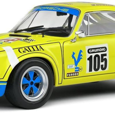 Lafosse/Angoulet Porsche 911 RSR Yellow  Tour De France Automobile 1973