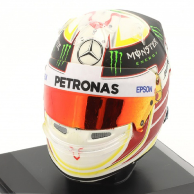 Lewis Hamilton 1:5 US GP Helmet F1 World Champion 2015