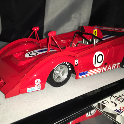 Brian Redman Ferrari 712 Can Am Watkins Glen #10 Team NART 1974