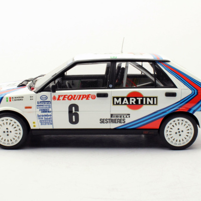 Miki Biasion Lancia Delta HF 4WD #6 Winner Monte Carlo 1987