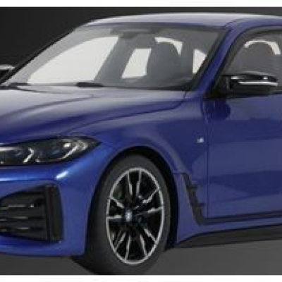 BMW I4 M50 Blue 2021 