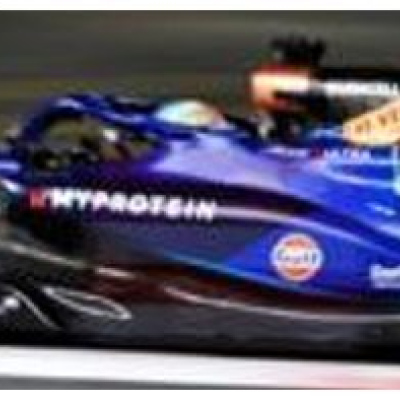 Alexander Albon 1:18 Williams Racing FW45 Las Vegas GP 2023