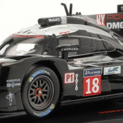 Lieb/Dumas/Jani Porsche 1:43 919 Hybrid #18 Pole Position 24h Le Mans 2015