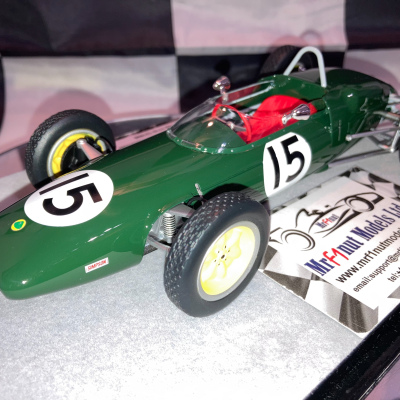 Innes Ireland Lotus 21 Climax #15 Winner USA GP 1961