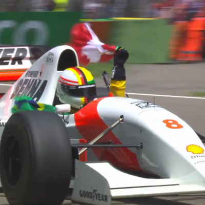 Sebastian Vettel 1:18 McLaren MP4/8 Imola Senna Tribute 2024