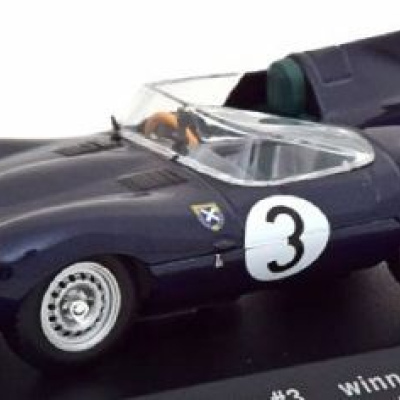 Ron Flockhart/Ivor Bueb Jaguar D Type #3 Winner 24h Le Mans 1957