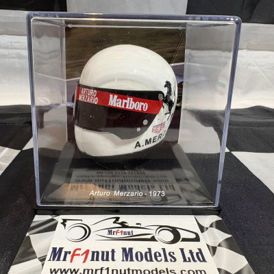 Arturo Merzario 1:5 Helmet  Scuderia Ferrari 312PB F1 1973
