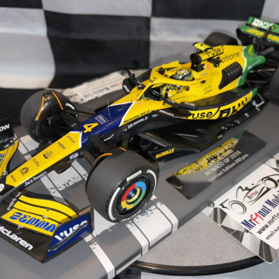 Lando Norris 1:18 McLaren MCL38 4th Monaco 2024