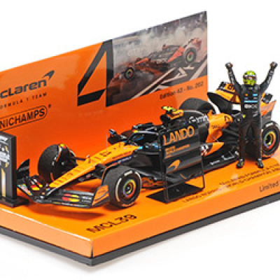 Lando Norris 1:43 McLaren MCL39 #4 McLaren F1 Team World Champion Abu Dhabi GP 2025