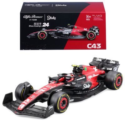 Zhou Guanyu 1:43 Alfa Romeo F1 C43 #24  2023