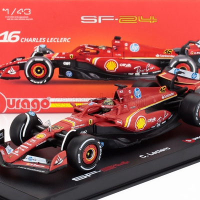 Charles Leclerc 1:43 Ferrari SF-24 #16 1st Monza GP 2024