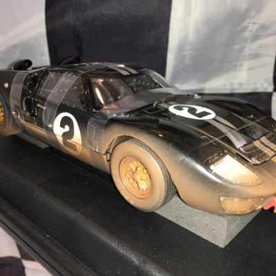 Bruce McLaren/Chris Amon Ford GT40 MK II #2 (Race Dirty) Winner 24h Le Mans 1966