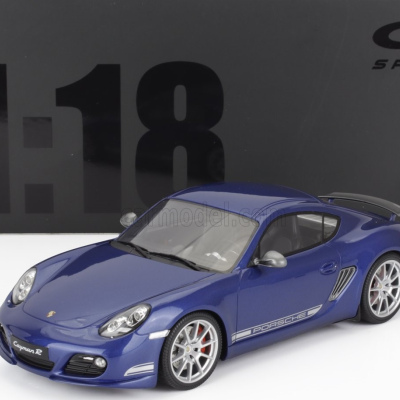 Porsche Cayman R 1:18 Aqua Blue Metallic 2012