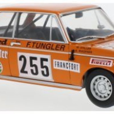 Wolfgang Stiller BMW 2002 #255 Jagermeister Rally Monte Carlo 1973