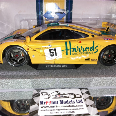 McLaren F1 GT-R Short Tail 24h Le Mans 1995 - Car models shop