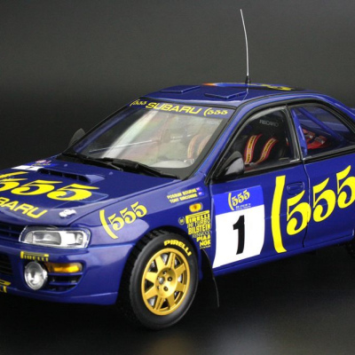 Peter 'Possum' Bourne Subaru Impreza 555 #1 1st Hong Kong Beijing Rally 1994