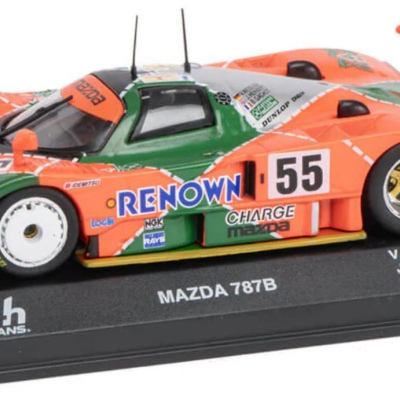 Weidler/Herbert/Gachot Mazda 787B #55 Winner 24H Le Mans 1991