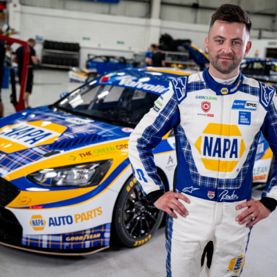 Dan Rowbottom 1:43 Ford Focus #32 NAPA Racing UK BTCC Knockhill 2025