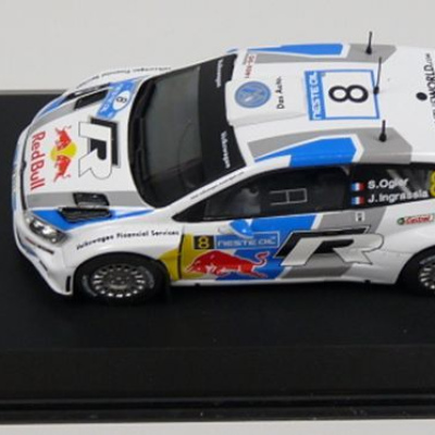 Sébastien Ogier 1:43 VW Polo R WRC #8 Finland Rally Winner 2013