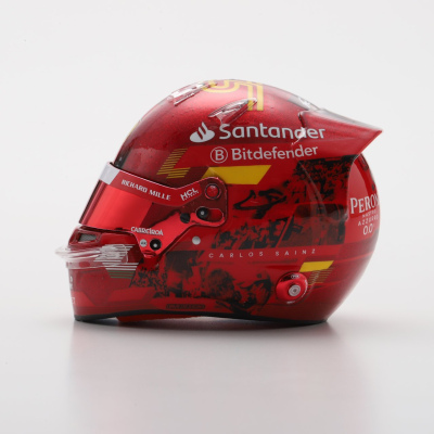 Carlos Sainz Jr. 1:5 Helmet 1st Abu Dhabi GP 2024