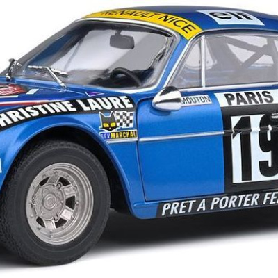 Michèle Mouton Alpine A110 1600S  #19 Rallye Monte Carlo 1976