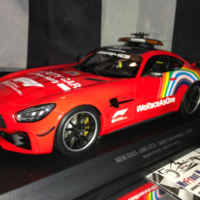 F1 Safety Car Mercedes-AMG GT-R  1000th Ferrari GP Mugello 2020