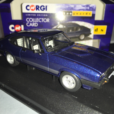 Ford Capri 1:43 MkIII 2L S  Colbalt Blue 1981. 