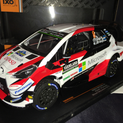 Ott Tanak/M.Jarveoja Toyota Yaris WRC #8 Winner Rallye Sweden 2019