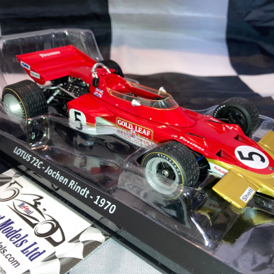 Jochen Rindt 1:24 Lotus 72C World Champion1970