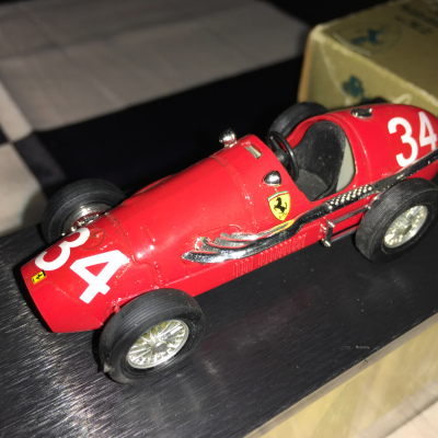 Charles de Tornaco 1:43 Ferrari 500 F2 #34 Belgian GP 1952