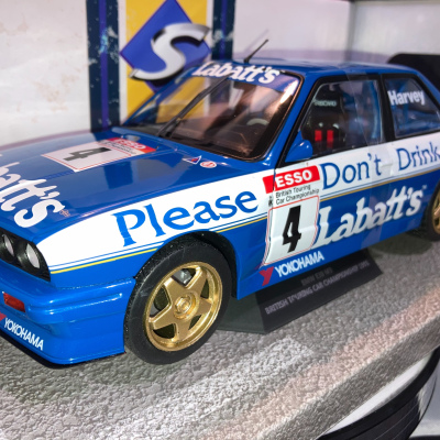 Tim Harvey BMW E30 M3 Labatt's #4 BTCC 1991