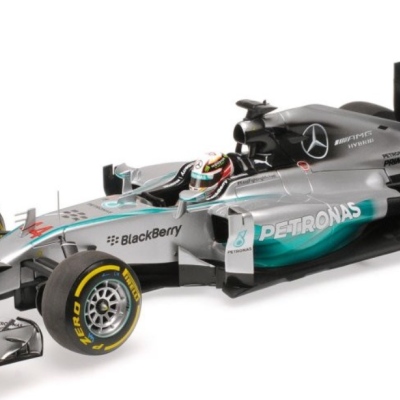 Lewis Hamilton 1:12 Mercedes-AMG Formula One Team F1 W05 World Champion 2014