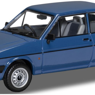 Ford Fiesta 1:43 Mk2 1.1 Popular Plus Maritime Blue 1987