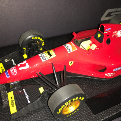 Jean Alesi Ferrari 412 T1 #27 1994