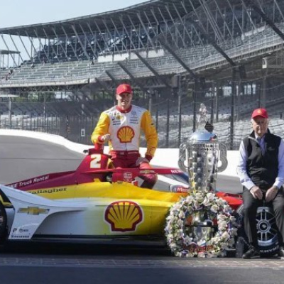 Josef Newgarden Penske/Shell Oil NTT Indy 500 Champion 2024