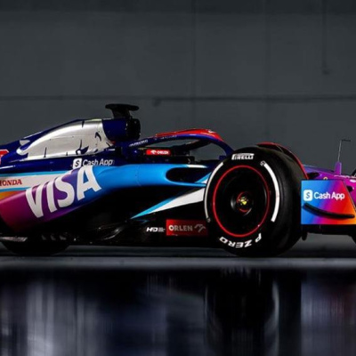  Daniel Ricciardo 1:43 Visa Cash RB Formula One Team VCARB 01 'Chameleon' Miami 2024