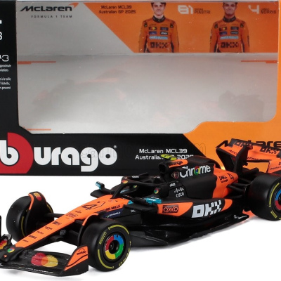 Lando Norris 1:43 McLaren MCL39 #4 McLaren F1 Team (no driver figure) 2025