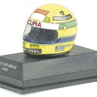 Ayrton Senna 1:8 Helmet World Champion 1990