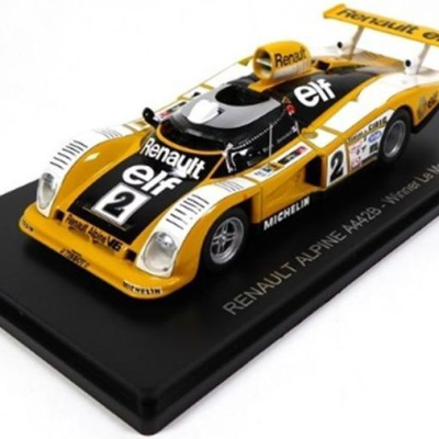 Didier Pironi/Jean-Pierre Jaussaud 1:43 Renault Alpine A442B #2 Winner Le Mans 1978