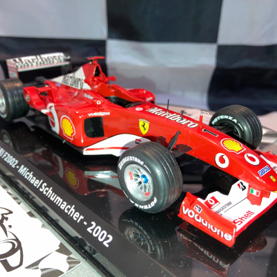 Michael Schumacher 1:24 Ferrari F2002m World Champion 2002