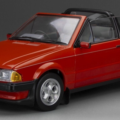 Ford Escort XR3i Cabriolet Sunburst Red RHD 1984