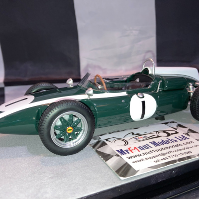 Jack Brabham Cooper T53 Climax #1 British GP Winner & World Champion 1960