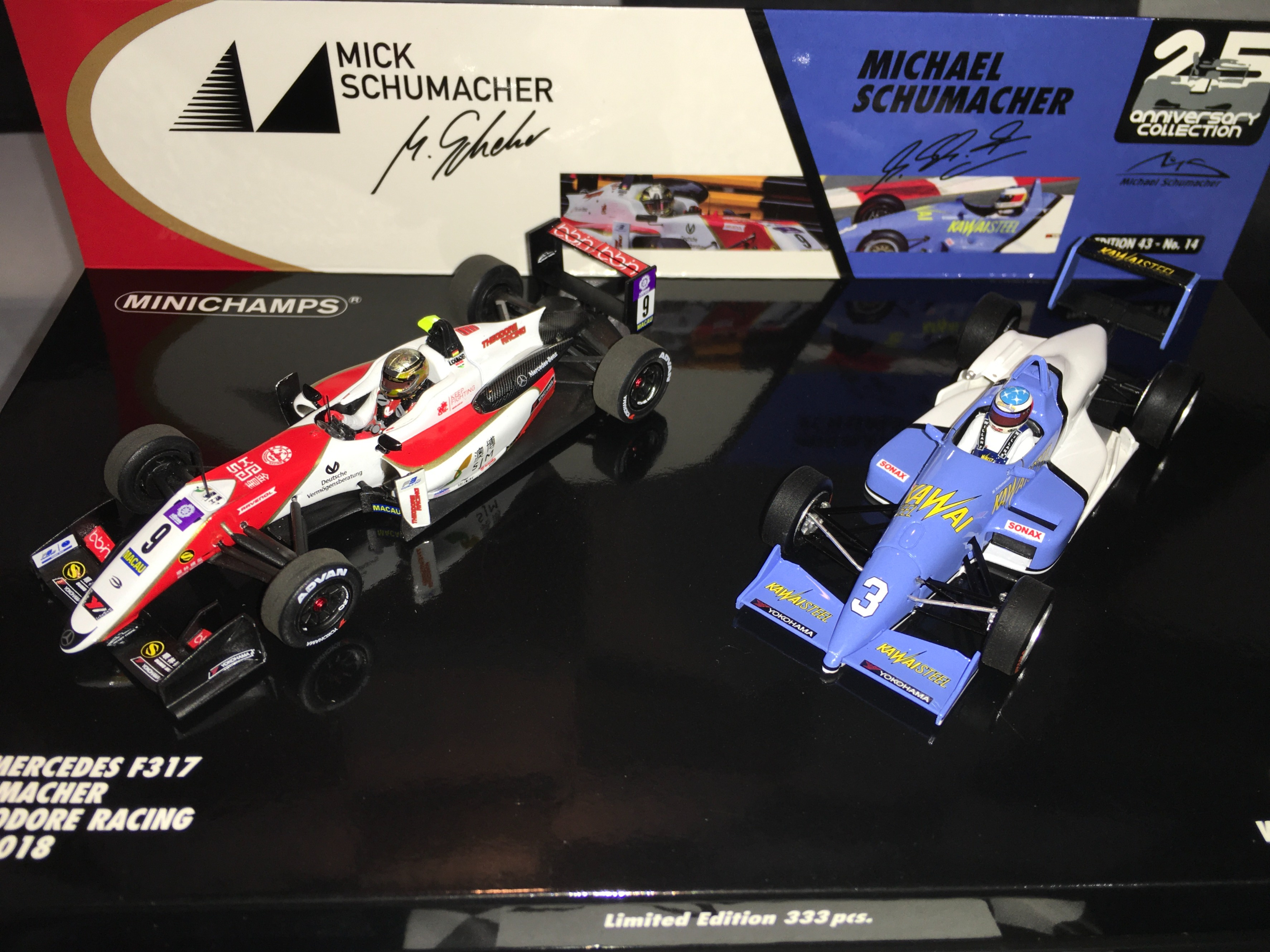 Minichamps 1/43 - Schumacher F903 Macau F3 1990 - Miniature F3 Neuve