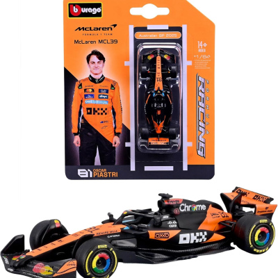 Oscar Piastri 1:64 McLaren MCL39 #81 McLaren F1 Team (no driver figure) 2025