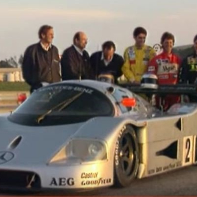 Michael Schumacher Mercedes C9 Test Car 1990 