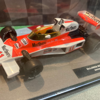 James Hunt 1:43 McLaren M23 World Champion 1976