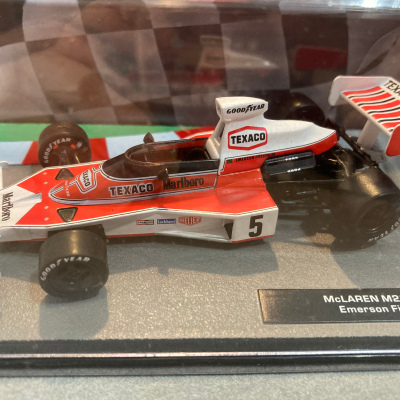 Emerson Fittipaldi 1:43 McLaren M23 World Champion 1974