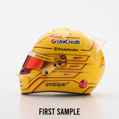 Lewis Hamilton 1:5 Ferrari Helmet Monaco GP 2025 