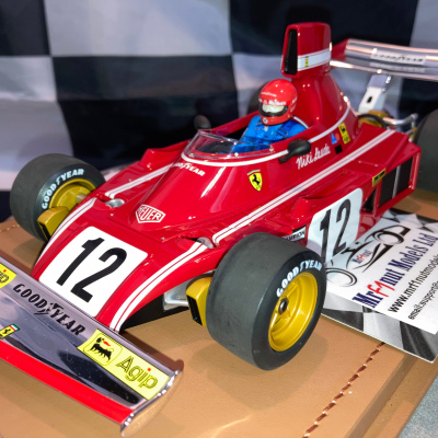 Niki Lauda 1:18 Ferrari 312 B3 #12 1st win Spain 1974